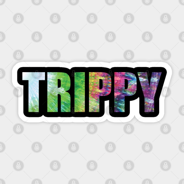 Trippy Sticker by Rebekah Thompson